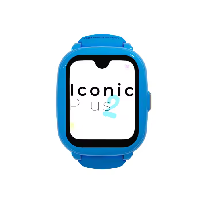 Reloj gps niño SaveFamily Relojes con GPS Iconic Plus 2 4G Reloj Inteligente niño Llamada Vídeo Face ID WhatsApp Inteligencia Artificial IA Spotify WIFI Bluetooth App Lisa Bubble Blue Medidor de constantes relojes inteligentes smartwatch NO INCLUYE SIM - 1