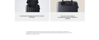 Oficial | Xiaomi Front Opening Luggage 20", Estructura compartimentada 1:9, Un simple giro, Separación húmedo/seco - details 13