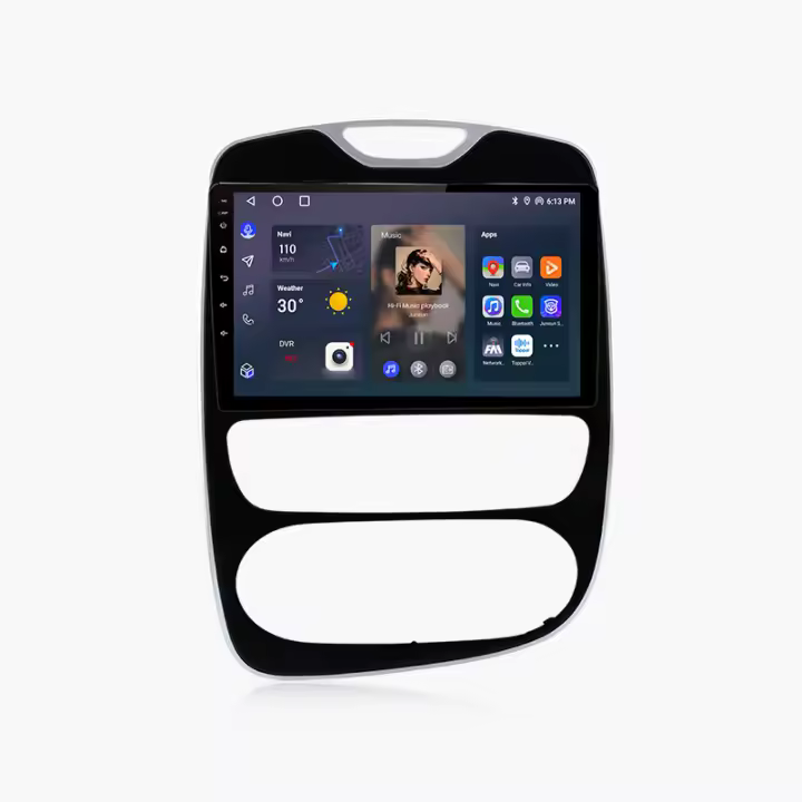 Junsun Android 13 Radio de Coche para Renault Clio 4 ZOE 2012 2013 2014 2015 2016 2017 2018 2019 DSP Navegación GPS Reproductor Multimedia 2 DIN Inalámbrico CarPlay Android Auto Radio - 1