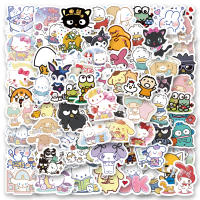 Pack De 100 Parches Sanrio Con Kuromi Cinnamoroll My Melody Para Decoración De Teléfonos Móviles Cuadernos Y Juguetes DIY Para Niños - details 0