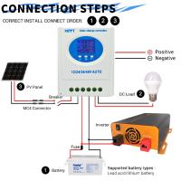 Controlador Solar MPPT Con Monitoreo En Tiempo Real LCD 7 Modos Y Soporte Multivoltaje Seguro Y Reliably Gestión De Energía - details 5