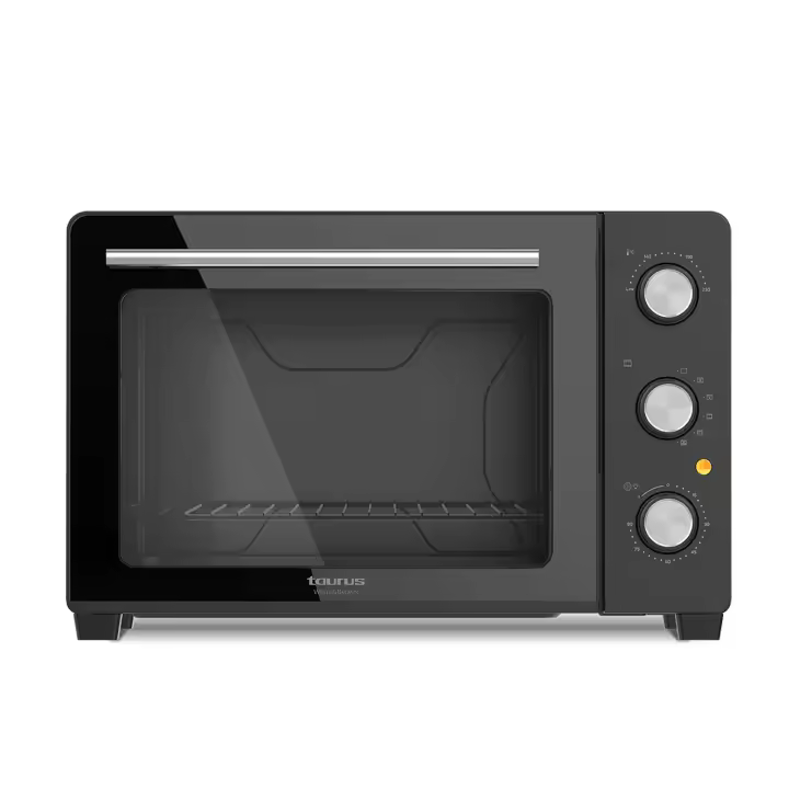 Taurus - Horno de sobremesa Horizon 30 (ver VI). Color Negro. Material producto Acero. Potencia 1.500 W. - 1