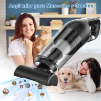 Aspiradora de Mano Inalámbrica 9000pa 120W, Aspiradora de Coche Recargable por USB Mini Aspiradora Portátil para Hogar y Coche - details 1