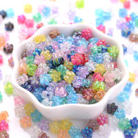 100pcs Bolas De Acrílico Pequeñas 4x7mm Con Colores Mixtos AB Brillantes Para Hacer Joyas Pulseras Collares Llaveros - details 2