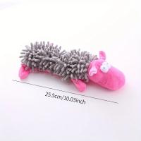 Juguete De Peluche Para Perros Sonido Al Masticar Entrenamiento Interactivo Mops Lint Juguetes Para Chupar Y Masticar Para Cachorros - details 7