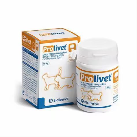 BIOIBERICA - Prolivet Gato y Perros pequeños 30 Comprimidos - 1