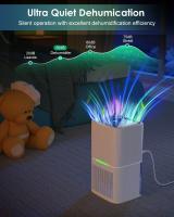 Deshumididiffador Eléctrico, Deshumidificador Silencioso de Habitación de 1600ml, Con funciones de descongelación, Mode of Sueño, Purificación de aire y humedad - details 1
