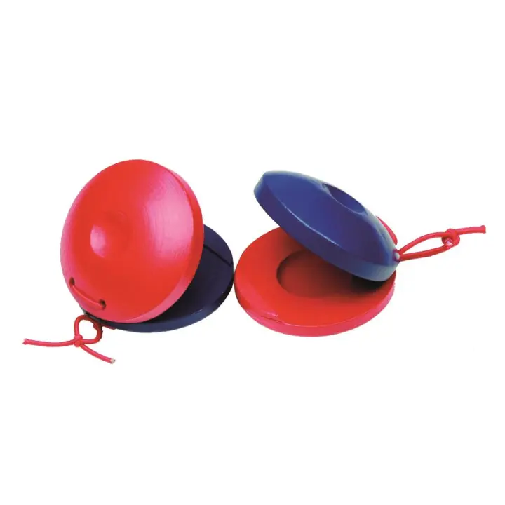 Castañuelas Infantiles Rojo y Azul Reig (7211) - 1