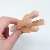Kit De Herramientas De Tejido Arco De Madera Y Aguja Para Tejer Anciano Cordon Tool De Lucet Madera Para Manualidades Y Tecnicas De Tejido - details 2