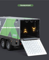 Camión De Contenedores De Aleación De 1:32 Con Sonido Y Luz Modelo De Camión Urbano Juguete De Colección Decoración De Vehículos Para Niños - details 6