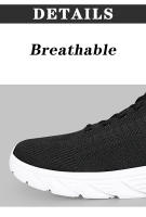 Zapatos Casuales Para Hombre Ligeros Y Transpirables Zapatillas Deportivas Con Suela Antideslizante Y Cómoda Malla Superior Para Caminar Y Jugar Tenis - details 0