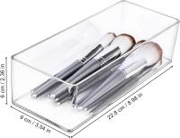 Organizador De Maquillaje Para Cajón Vanidad Contador Baño Cocina Y Caja De Almacenamiento Organizador De Belleza Plástico - details 7