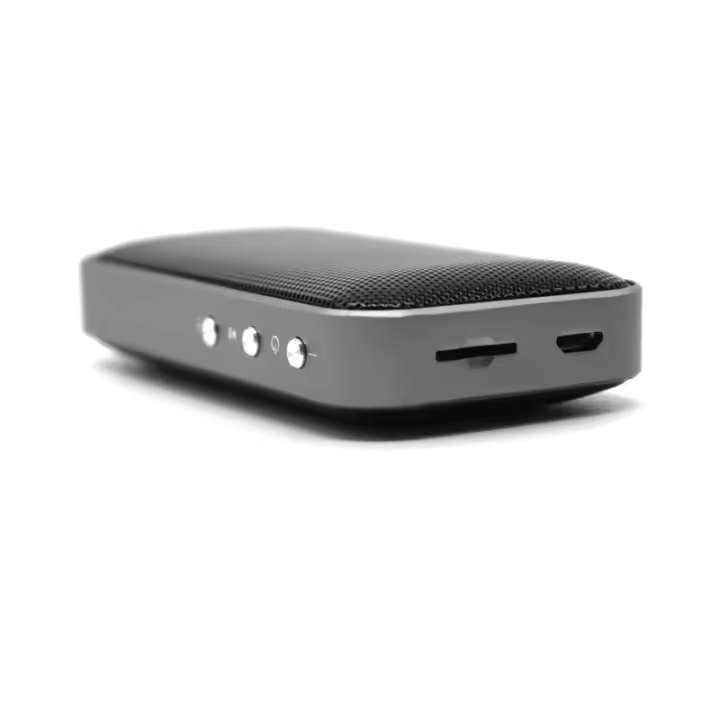 Altavoz Bluetooth Portátil De Bolsillo Con Micrófono Y Soporte Para Tarjeta TF Suptmv Estuche De Sonido Para Música - 1