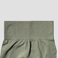 Pantalones De Yoga De Mujer De Cintura Alta Sin Costuras Talla Elástica Leggings Deportivos Para Gimnasio Y Correr En Color Sólido - details 36