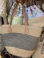 Bolso De Hombro Para Mujer Vintage Hecho a Mano Capacidad Grande Bolso De Paja Bohemio Verano Playa Casual Bolsa De Verano - details 1