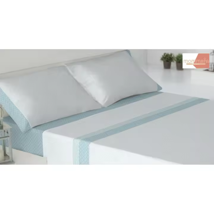 Juego de Sábanas Mommata Modelo Delia- Suavidad, Durabilidad y Estilo para un Descanso Perfecto ✨ | Ropa de Cama - Sábanas de alta calidad con diseños ideales | Varios tamaños disponibles y colores a elegir | 100% poliéster, anti-bolitas | - 1