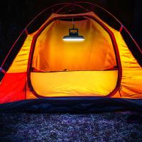 Lámpara Multifuncional Impermeable Para Acampar Con Ventilador Recargable Y Luces LED Portátil Para Mercados Al Aire Libre Y Exposiciones - details 3