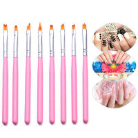 Set De Pinceles Para Arte De Uñas Profesional 8/12 Piezas Para Pintar Flores Herramienta De Arte De Uñas DIY Para Uso En Hogar Y Salón - details 5