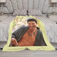 Manta Chayanne Para Bebé Manta Suave De Poliéster Manga Manta Rectangular Para Adultos Estilo Moderno Antipelusa Portátil Para Viajes Picnics Y Hogar - details 7