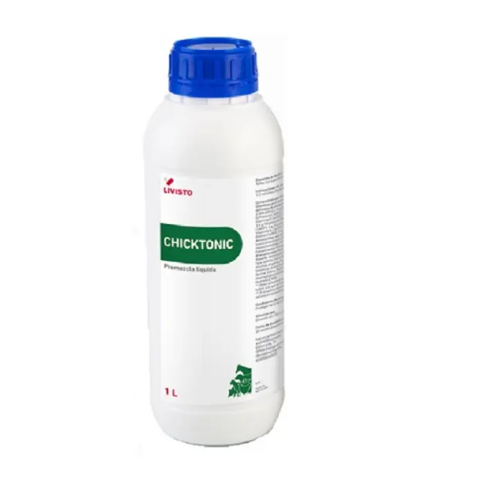 LIVISTO CHICKTONIC Premezcla Líquida Con Vitaminas y Aminoácidos para Animales Domésticos, 1 L - 1