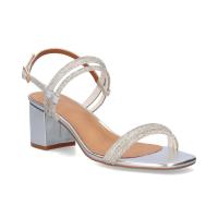 Sandalias altas mujer EXE F1906 SILVER SANDALIA STRASS SILVER 35797 25V - details 0