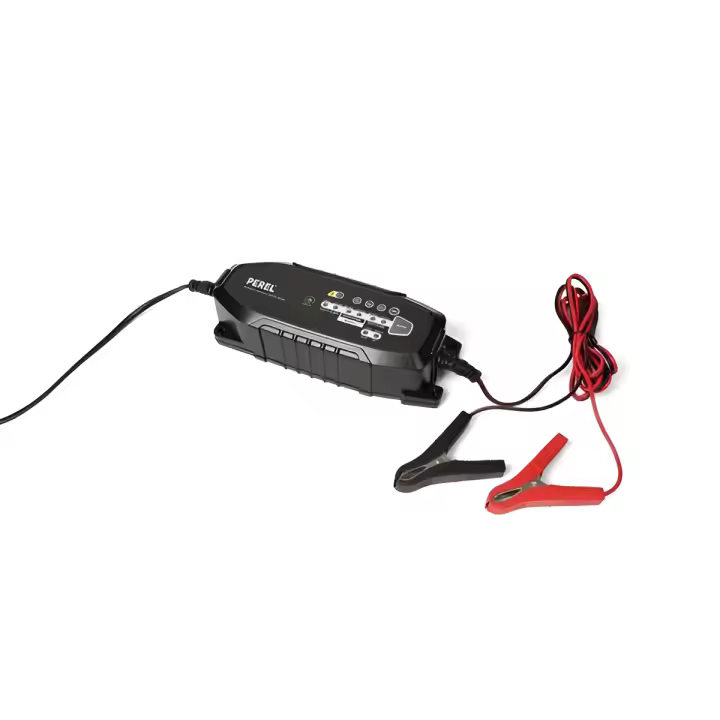 Perel Cargador de Batería Automático Inteligente para Coche 6v / 12v 3.8a - 1