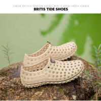 Sandalias De Verano Para Hombre Moda Transpirables Para Playa Zapatos De Piedra Bao Encogibles Sandalias De Nestor Exterior Ligeras - details 22