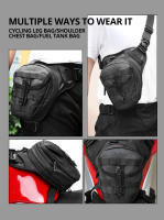 Bolsa De Bum Para Motocicleta DUHAN Multi-Función Waist Bag Para Ciclismo Al Aire Libre Estilo Hip Bum Material Duradero - details 5