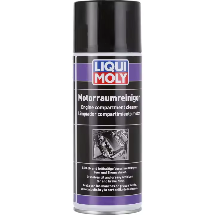 Liqui Moly Limpiador de compartimento de motor  - Limpieza potente y eficiente para tu vehículo 400ml - 1