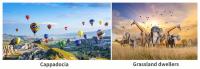 Rompecabezas De 500 Piezas Para Adultos 46x28cm Pintura De Globo Aéreo Papel Puzle Decoración De Pared Regalo De Fiestas Juguetes - details 12
