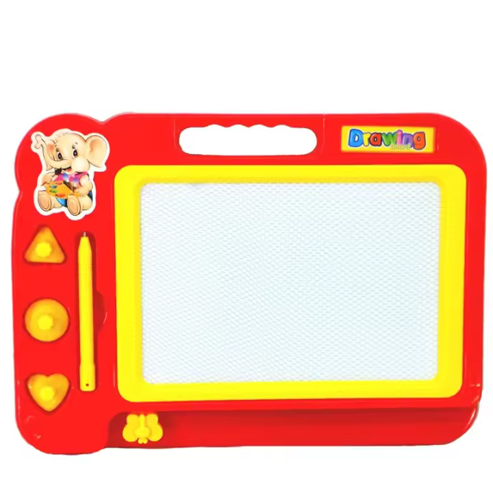 Tablero De Dibujo Magnético Para Niños Juguete Educativo De Graffiti Colorido Tablero De Arte Regalo Para Niños Sin Baterías Material Plástico - 1