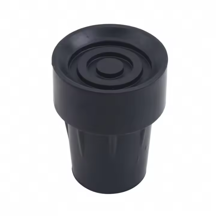 Cubierta De Punta De Madera Antideslizante Para Bastón De Caminar Y Bastón De Apoyo Crutch 19mm Funda Para Silla Accesorio Antideslizante Para Ancianos - 1