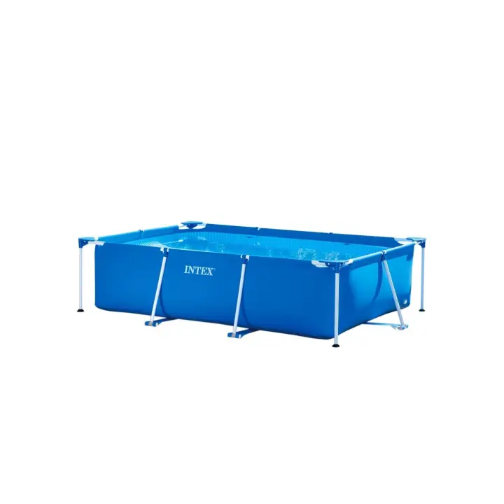 Piscina Desmontable Pequeña Rectangular INTEX Metal Frame 2 metros - Medidas 220x150x60 - 1