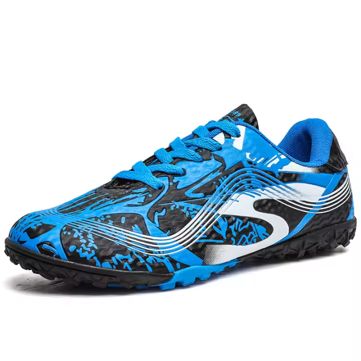 Zapatos De Fútbol Para Hombres Ultra Ligeros Deportivos Para Entrenamiento Y Uso Outdoor Suela De Goma Microfibra Antideslizante Talla True - 1