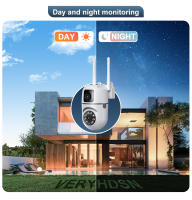 Cámara PTZ IP 8MP HD Exterior Doble Lente Wifi Vigilancia Seguridad AI Seguimiento Automático Monitorización Video Impermeable - details 9