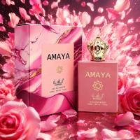Perfume Árabe Amaya Manasik Eau de Parfum Mujer 100ml | Fragancia Floral Frutal con Jazmín, Rosa, Vainilla y Almizcle | Larga Duración | Perfume Elegante para Uso Diario y Regalo - details 0