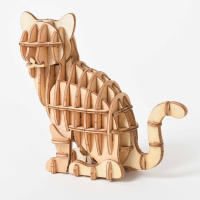 Puzzle 3D De Madera DIY Juguete Mecánico De Armar Modelo De Barco Juego De Construcción Regalo De Navidad Para Adultos - details 13