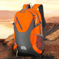 Mochila De Viaje Grande 40L De Poliéster Para Hombres Y Mujeres Con Cinta Reflejante Para Senderismo Y Viajes Color Variado Tamaño 30x19x51cm - details 4