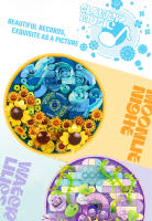 SEMBO Fantasía CD Juguete De Construcción De Bloques MOC Flores Decoración Para El Hogar Regalo De Cumpleaños Para Niñas Edad 6-12 Sin Batería - details 4
