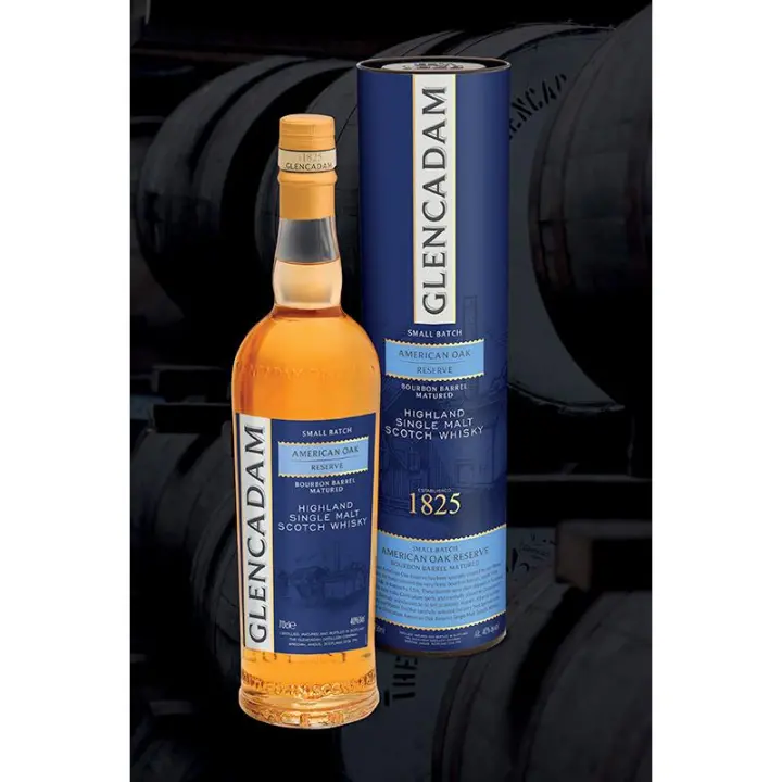 GLENCADAM SINGLE MALT WHISKY "AMERICAN OAK BARREL" 70CL 40% - 1