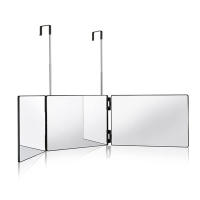 Espejo De Maquillaje Plegable Con Luz LED 360 Grados Para Hombres Espejo De Peluquería Auto Corte Tridimensional Ajustable - details 10