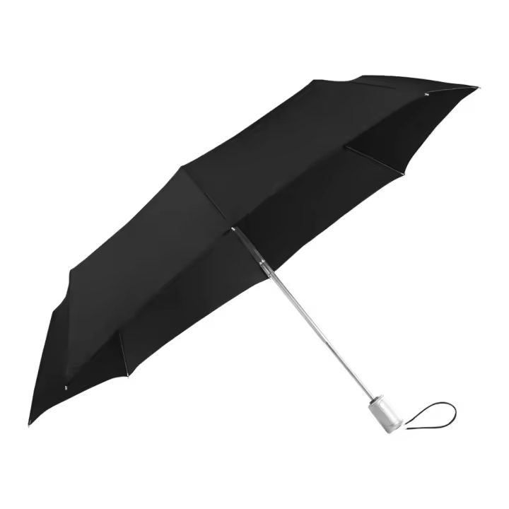 Paraguas Negro Samsonite Alu Drop S Safe 3 con Apertura Auto Black - 1