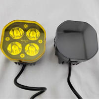 Cubierta De Lámpara De Trabajo LED Para 40W Pods Lente Protectora Antipolvo Amarilla Y Negra Para Faros De Conducción Y Neblina - details 1