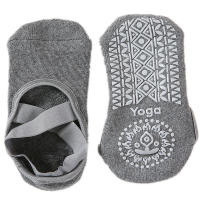Calcetines De Yoga Para Mujer Antideslizantes De Silicona Transpirables Para Ballet Pilates Fitness Danza Y Ejercicio - details 11
