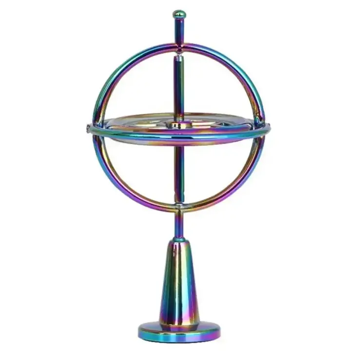 Giroscopio Educativo Self Balancing Anti Gravedad Para Niños Juguete De Exploración Científica Y Aprendizaje Divertido Diametro 70MM Metal Unisex - 1
