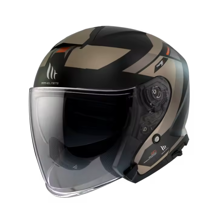 Casco De Moto Jet Thunder 3 Sv Jet Modulus -06 Mt Helmets - 1