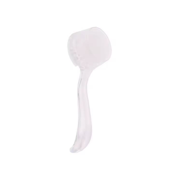 Cepillo De Uñas Con Cabeza Redonda Y Mango De Plástico Para Limpieza De Polvo De Uñas Herramienta Especializada Para El Cuidado De Las Uñas - 1