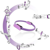 Anillo De Resistencia Elástico Para Pilates Y Yoga Entrenador De Muscles Pélvicos Auxiliar De Aro De Yoga Para Piernas Hermosas Cintura Y Glúteos Fitness - details 7