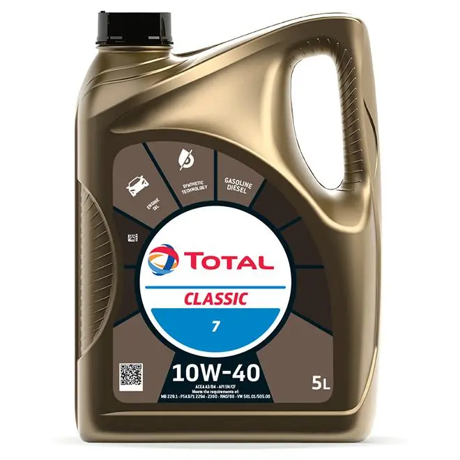 Aceite TOTAL CLASSIC 10W40 5L - Protección del Motor - Alta Calidad - 1
