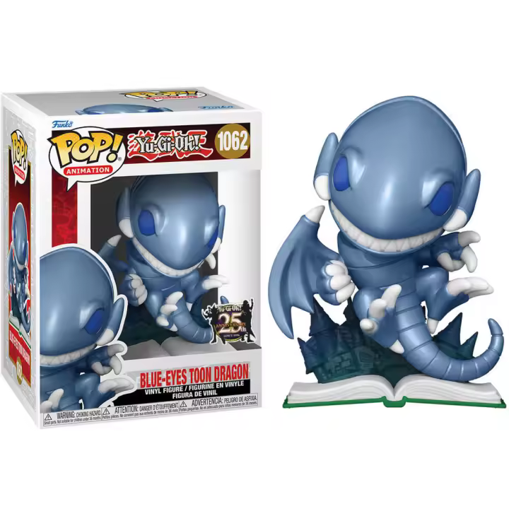 Figura Pop Yu-Gi-Oh Blue Eyes Toon Dragon-Figura de Vinilo Coleccionable - Idea de Regalo- Mercancia Oficial - Juguetes para Niños y Adultos - Movies Fans - Muñeco para Coleccionistas y Exposición - 1